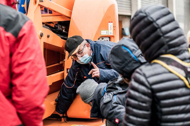 Arbeitsbühnen sicher Bedienen lernen Arbeitsbühnen sicher Bedienen lernen