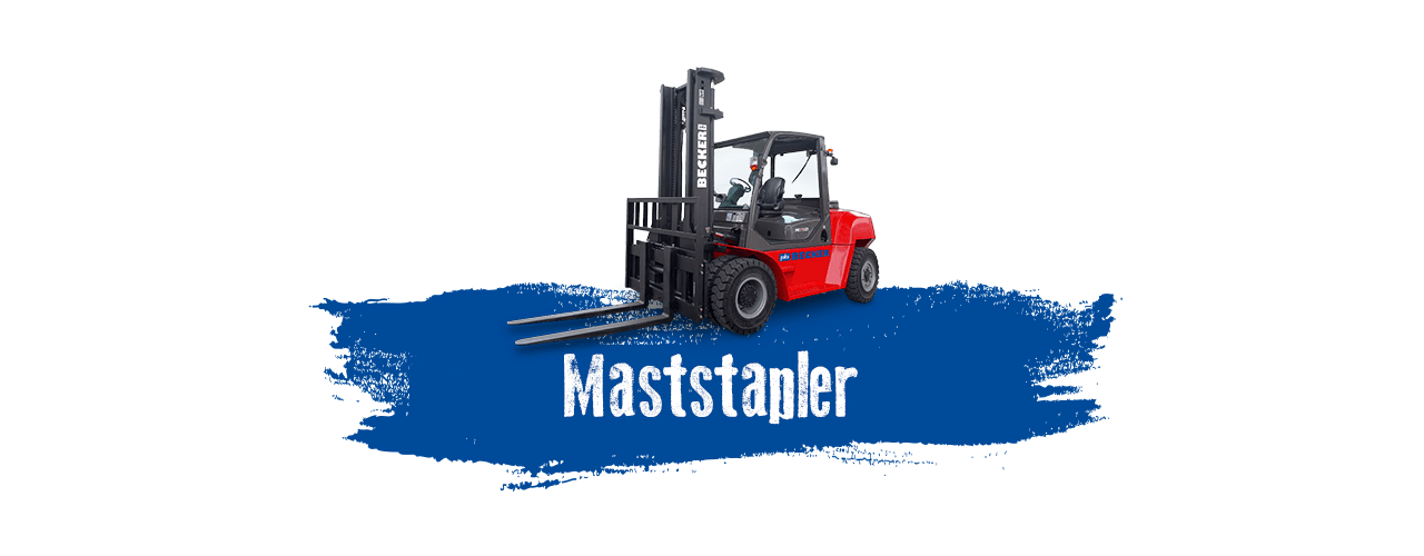 Maststapler mieten bei BECKER Maststapler mieten bei BECKER