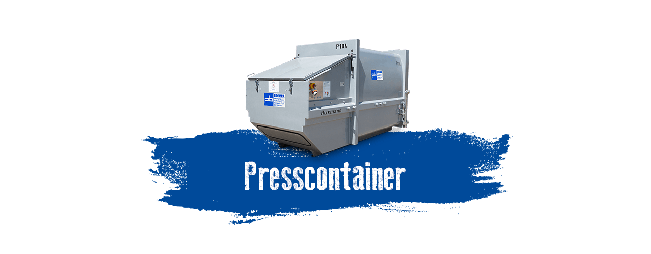 Presscontainer mieten bei BECKER