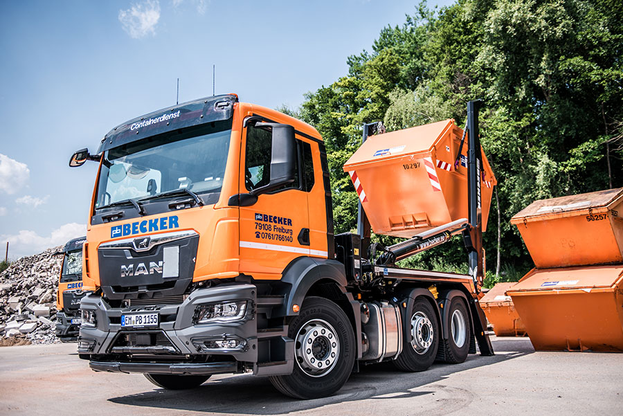 LKW-Fahrer für Containerdienst gesucht